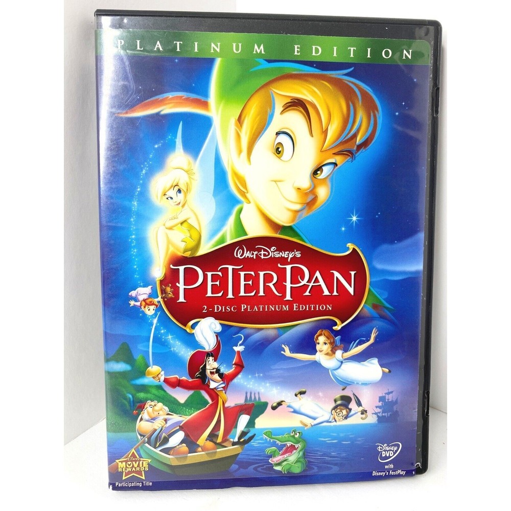 Peter Pan (DVD, 2007, 2-Disc Set, Platinum Edition)